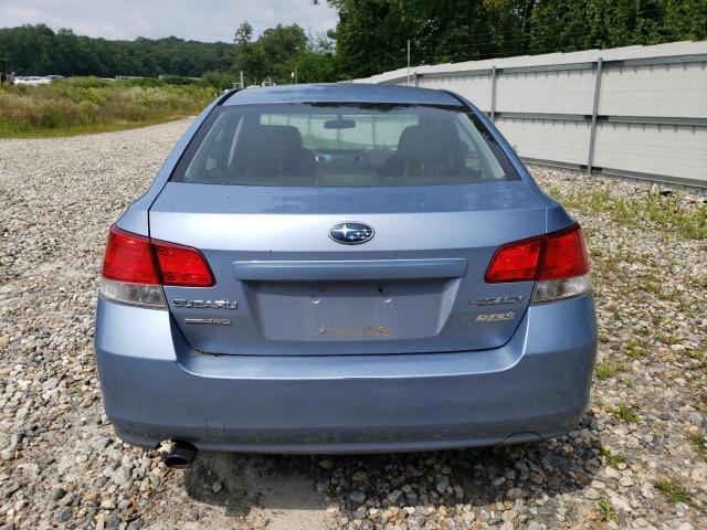 4S3BMBA62B3221869 - 2011 SUBARU LEGACY 2.5I BLUE photo 6