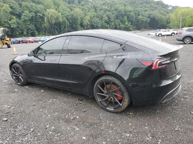 5YJ3E1ET9RF826030 - 2024 TESLA MODEL 3 أسود صورة 2