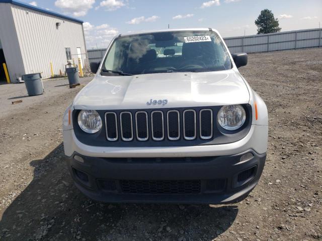 ZACCJAAH6FPC12442 - 2015 JEEP RENEGADE SPORT SILVER photo 5