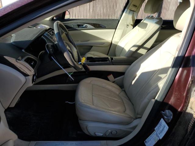 3LN6L2G94DR805261 - 2013 LINCOLN MKZ PURPLE photo 7