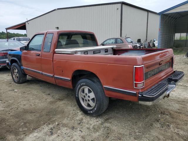 1GCDT19ZXM2304687 - 1991 CHEVROLET S TRUCK S10 BROWN photo 2