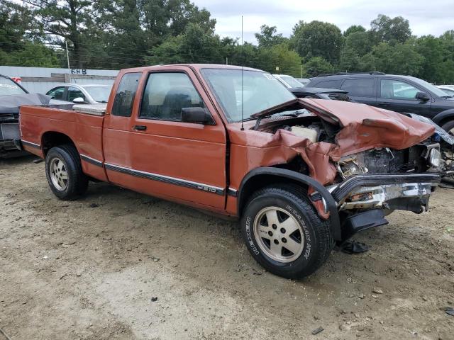 1GCDT19ZXM2304687 - 1991 CHEVROLET S TRUCK S10 BROWN photo 4