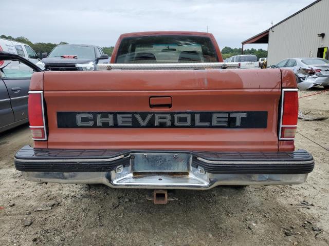 1GCDT19ZXM2304687 - 1991 CHEVROLET S TRUCK S10 BROWN photo 6