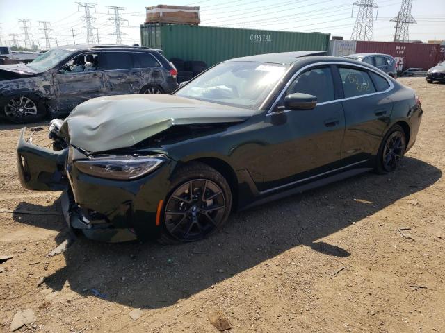 WBY43AW08PFR41336 - 2023 BMW I4 EDRIVE3 GREEN photo 1