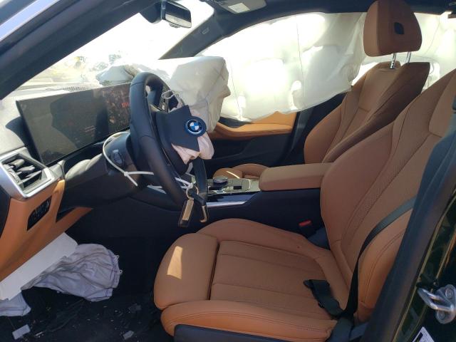WBY43AW08PFR41336 - 2023 BMW I4 EDRIVE3 GREEN photo 7