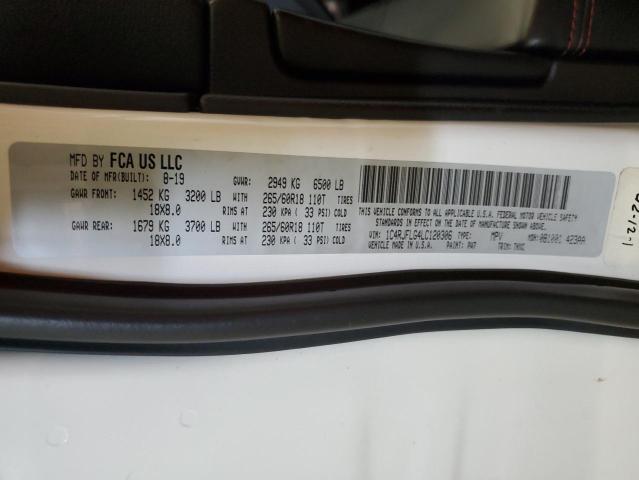 1C4RJFLG4LC120306 - 2020 JEEP GRAND CHER TRAILHAWK 白色 照片 14