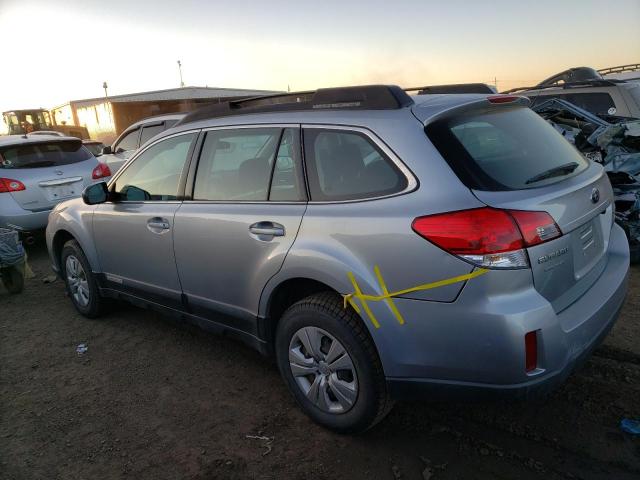 4S4BRBACXC3201650 - 2012 SUBARU OUTBACK 2.5I BLUE photo 2