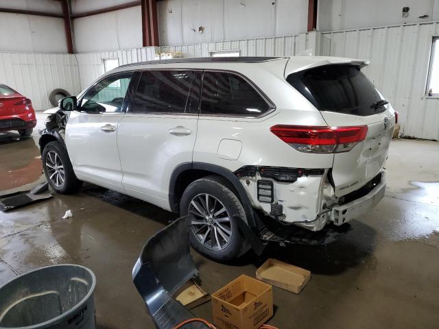 5TDJZRFH5HS420535 - 2017 TOYOTA HIGHLANDER SE WHITE photo 2