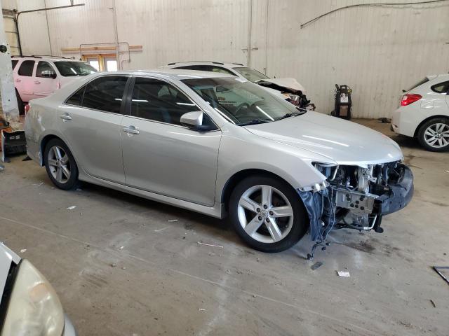 4T1BF1FK4DU638560 - 2013 TOYOTA CAMRY L SILVER photo 4