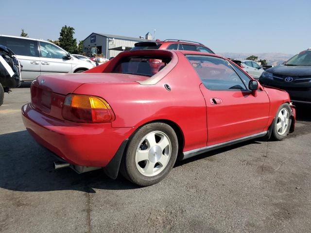 JHMEH6169RS003693 - 1994 HONDA CIVIC DEL SOL SI RED photo 3