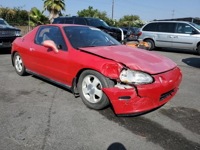 JHMEH6169RS003693 - 1994 HONDA CIVIC DEL SOL SI RED photo 4