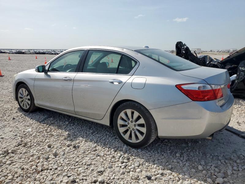 1HGCR3F87DA032527 - 2013 HONDA ACCORD EXL SILVER photo 2