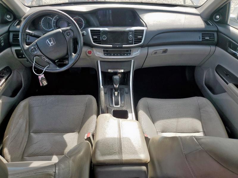 1HGCR3F87DA032527 - 2013 HONDA ACCORD EXL SILVER photo 8