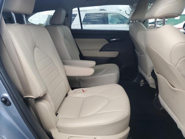 5TDGZRAH3MS060046 - 2021 TOYOTA HIGHLANDER XLE BLUE photo 11