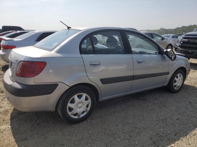 KNADE123276272831 - 2007 KIA RIO BASE SILVER photo 3