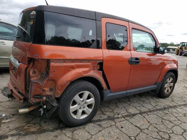 5J6YH1H76AL003255 - 2010 HONDA ELEMENT EX ORANGE photo 3