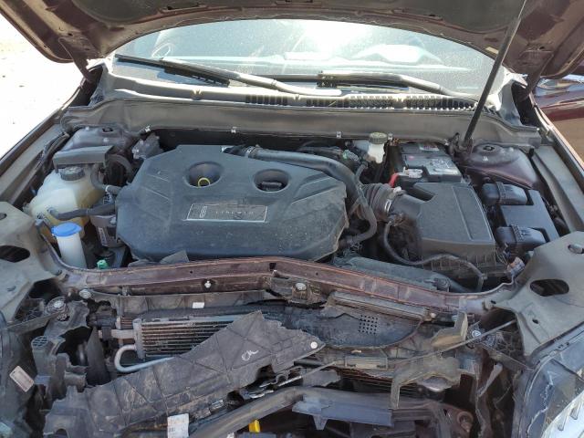 3LN6L5E96HR655437 - 2017 LINCOLN MKZ RESERVE ბურგუნდია ფოტო 11