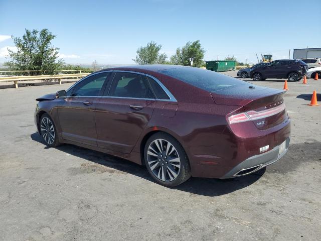 3LN6L5E96HR655437 - 2017 LINCOLN MKZ RESERVE ბურგუნდია ფოტო 2