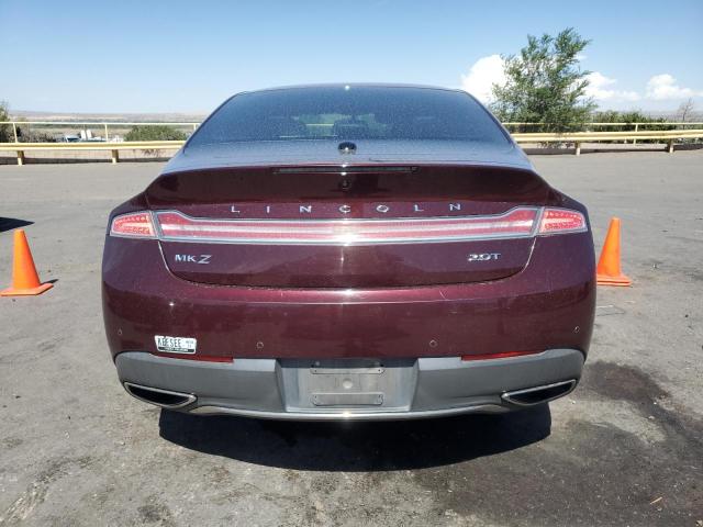 3LN6L5E96HR655437 - 2017 LINCOLN MKZ RESERVE ბურგუნდია ფოტო 6