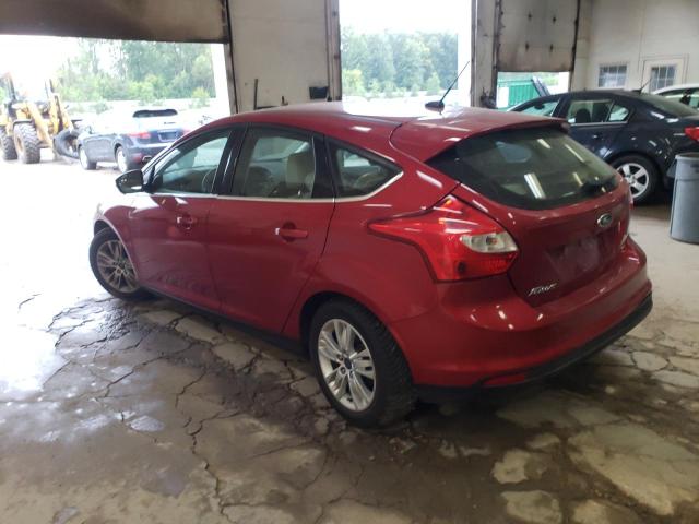 1FAHP3M20CL167284 - 2012 FORD FOCUS SEL RED photo 2