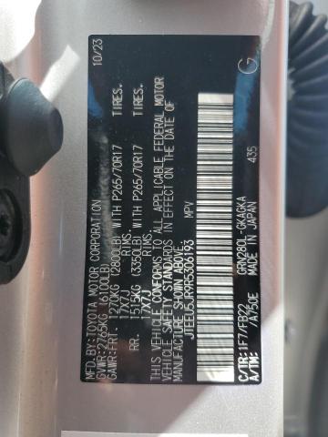 JTEEU5JR9R5306193 - 2024 TOYOTA 4RUNNER SR5 Silber Foto 13