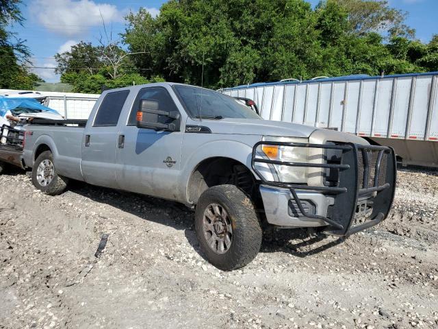 1FT8W3BT3FEC01560 - 2015 FORD F350 SUPER DUTY SILVER photo 4