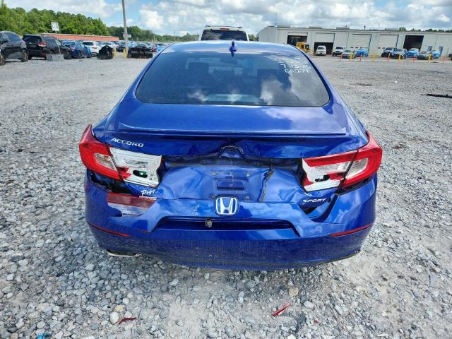 1HGCV1F37JA153154 - 2018 HONDA ACCORD SPORT ლურჯი ფოტო 6
