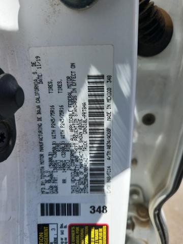 3TMDZ5BN0LM084142 - 2020 TOYOTA TACOMA DOUBLE CAB Ağ foto 12