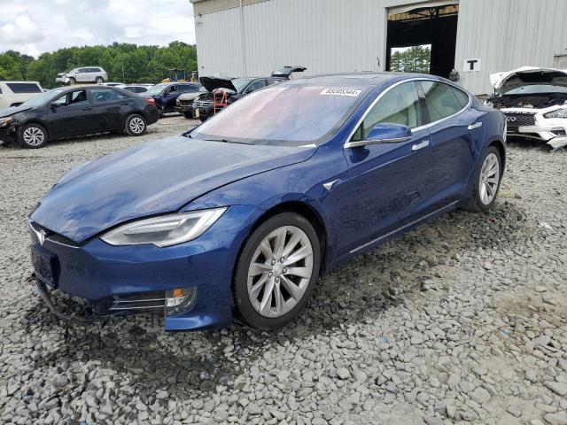 5YJSA1E23HF215780 - 2017 TESLA MODEL S 蓝色 照片 1