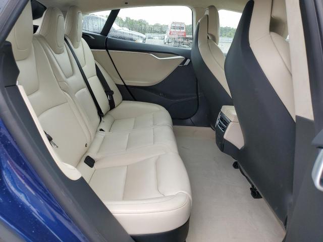 5YJSA1E23HF215780 - 2017 TESLA MODEL S 蓝色 照片 10