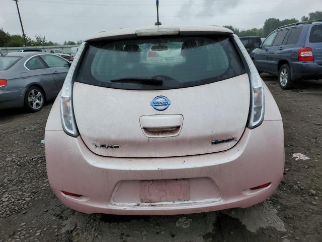 1N4AZ0CP4DC404514 - 2013 NISSAN LEAF S PINK photo 6