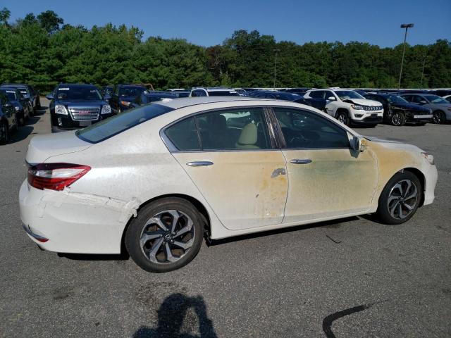 1HGCR2F85HA091074 - 2017 HONDA ACCORD EXL WHITE photo 3