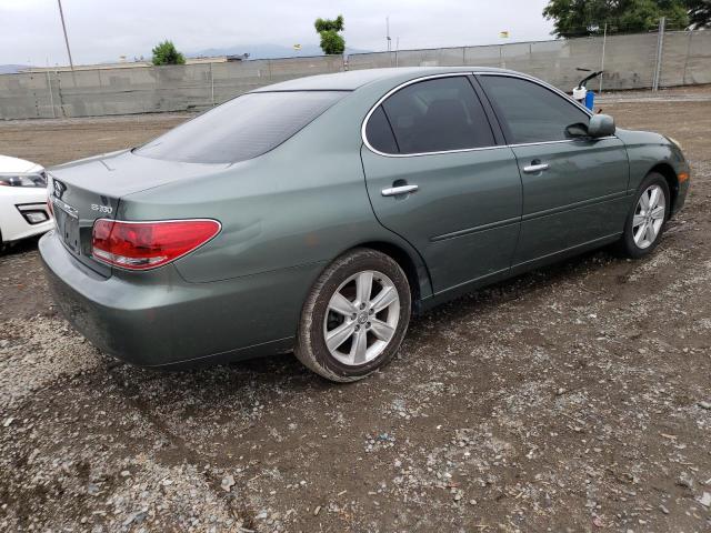 JTHBA30G855111263 - 2005 LEXUS ES 330 GREEN photo 3