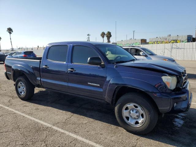 5TFMU4FN2DX012566 - 2013 TOYOTA TACOMA DOUBLE CAB LONG BED BLUE photo 4