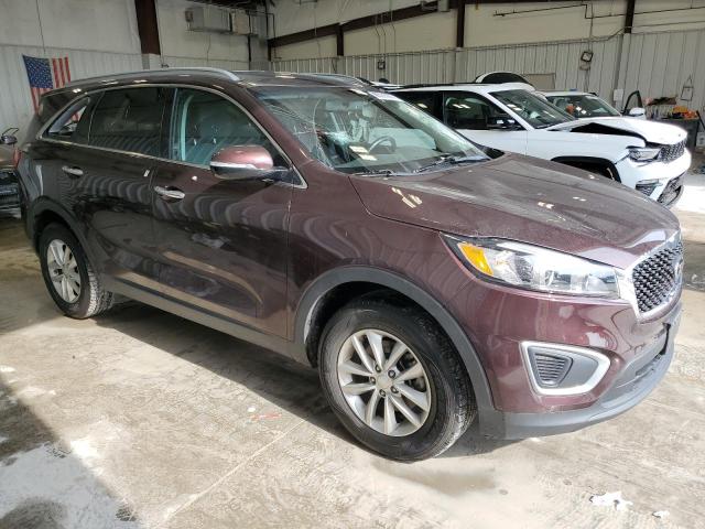 5XYPG4A33GG064712 - 2016 KIA SORENTO LX MAROON photo 4