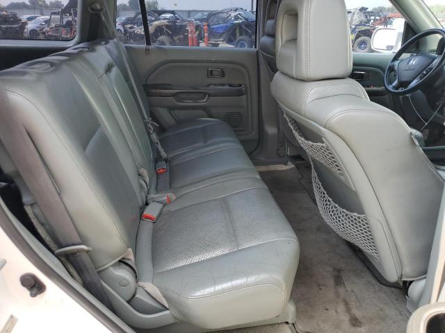 2HKYF18734H615031 - 2004 HONDA PILOT EXL WHITE photo 11