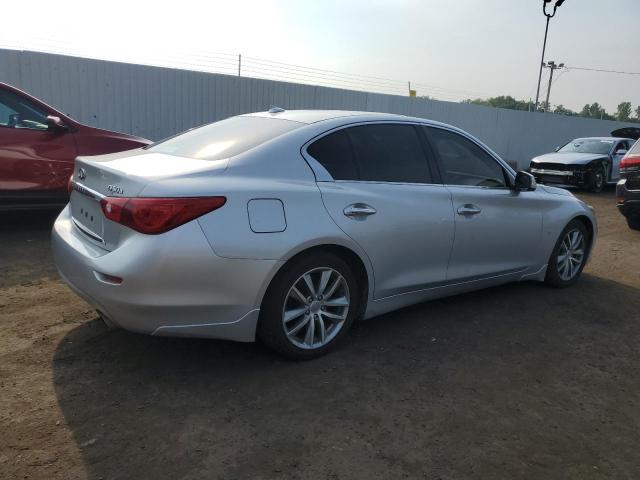 JN1BV7AP5FM349190 - 2015 INFINITI Q50 BASE SILVER photo 3