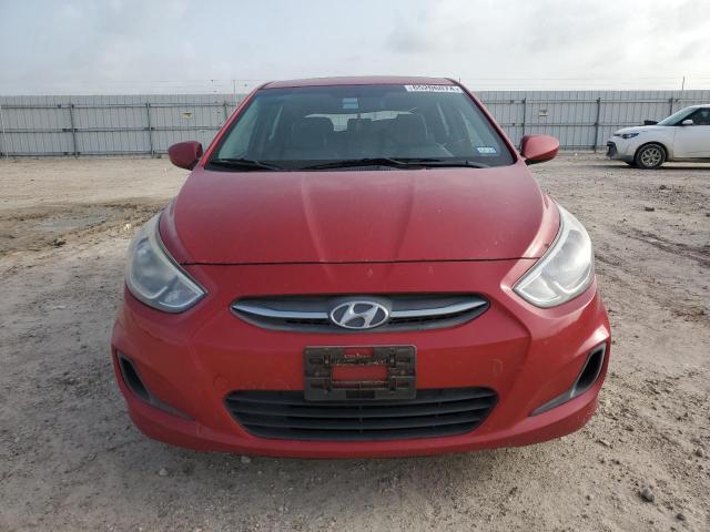 KMHCT5AE4HU322362 - 2017 HYUNDAI ACCENT SE RED photo 5