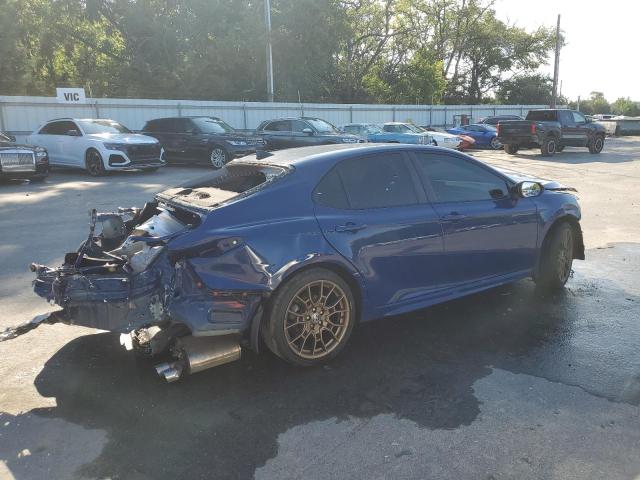 4T1G11BK5PU084797 - 2023 TOYOTA CAMRY SE NIGHT SHADE BLUE photo 3