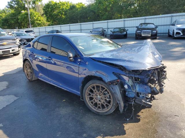 4T1G11BK5PU084797 - 2023 TOYOTA CAMRY SE NIGHT SHADE BLUE photo 4