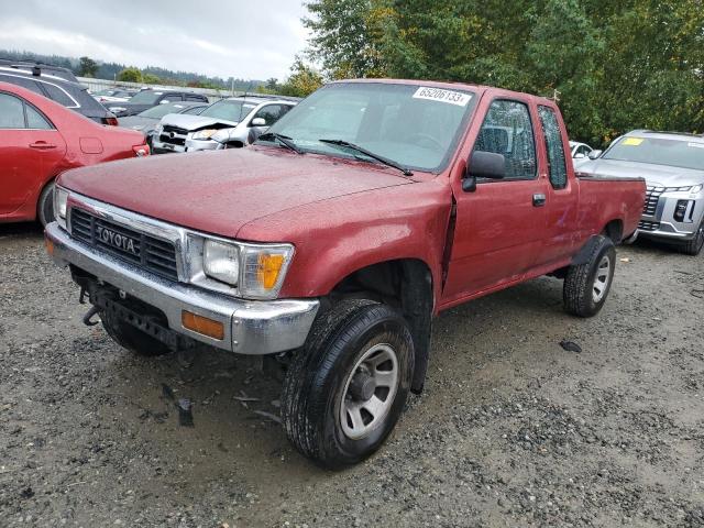 JT4RN13P5P6049094 - 1993 TOYOTA PICKUP 1/2 TON EXTRA LONG WHEELBASE DX RED photo 1