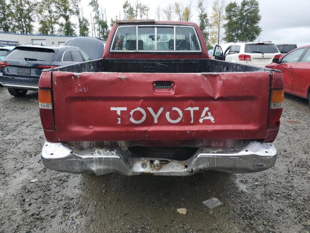 JT4RN13P5P6049094 - 1993 TOYOTA PICKUP 1/2 TON EXTRA LONG WHEELBASE DX RED photo 6