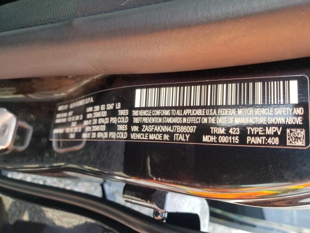 ZASFAKNN4J7B86097 - 2018 ALFA ROMEO STELVIO TI SPORT BLACK photo 13