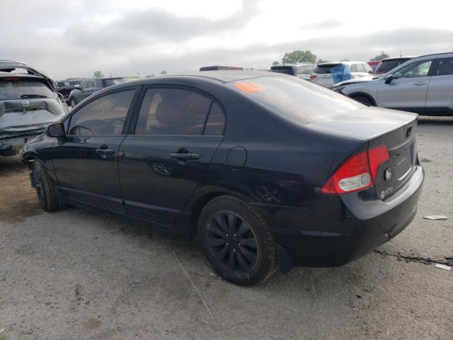 19XFA1F99AE016855 - 2010 HONDA CIVIC EXL BLACK photo 2