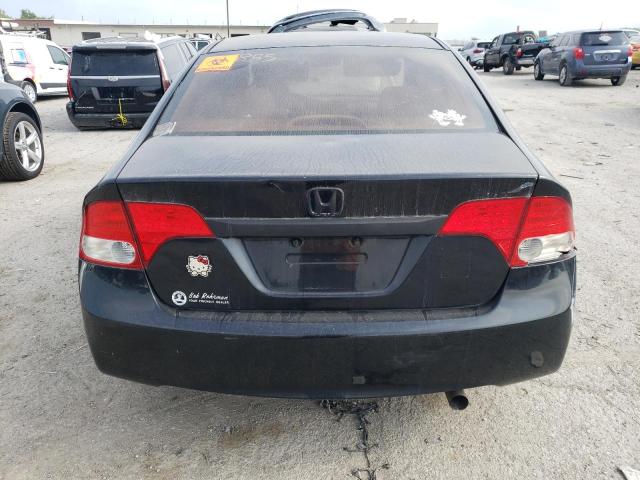 19XFA1F99AE016855 - 2010 HONDA CIVIC EXL BLACK photo 6