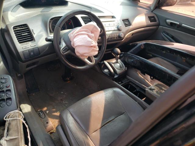 19XFA1F99AE016855 - 2010 HONDA CIVIC EXL BLACK photo 8