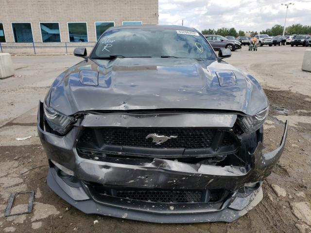 1FA6P8CF9G5306704 - 2016 FORD MUSTANG GT GRAY photo 5