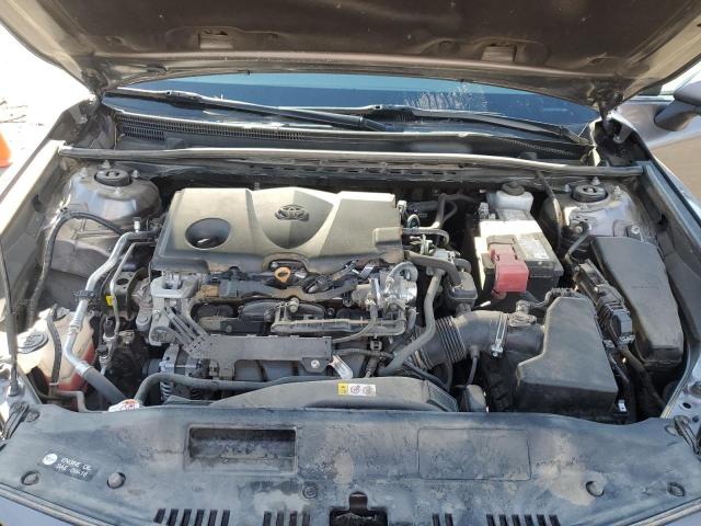 4T1R11AK6NU671436 - 2022 TOYOTA CAMRY LE CHARCOAL photo 11