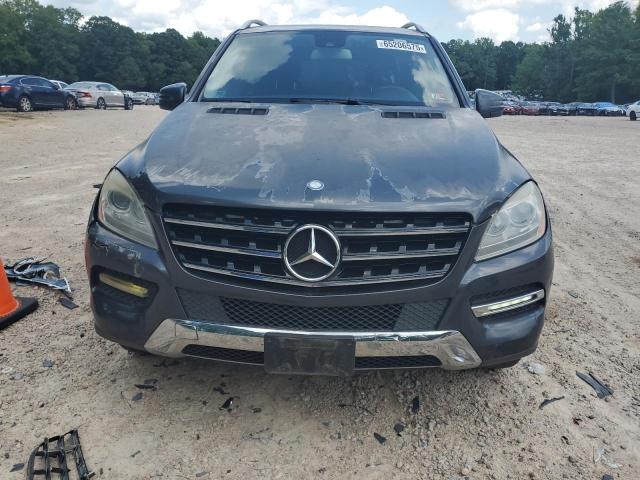 4JGDA5HB1CA058341 - 2012 MERCEDES-BENZ ML 350 4MATIC GRAY photo 5