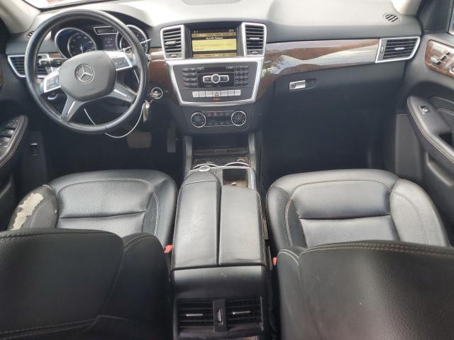 4JGDA5HB1CA058341 - 2012 MERCEDES-BENZ ML 350 4MATIC GRAY photo 8